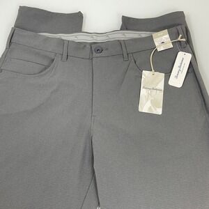 Tommy Bahama Mens 35x34 Grey Chip Shot Pants New 5-Pocket Performance Stretch